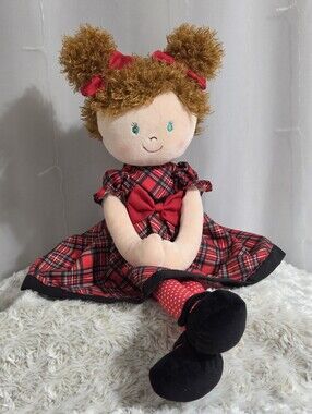Ganz - Noelle Super Soft & Cuddly Christmas Rag Doll